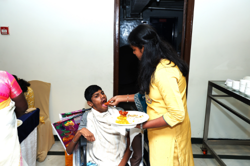 Sharing a meal together3